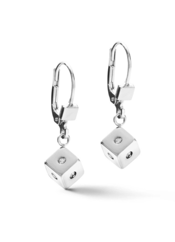 Фото Серьги Midnight Blue-Silver Coeur de Lion 5080/20-0746