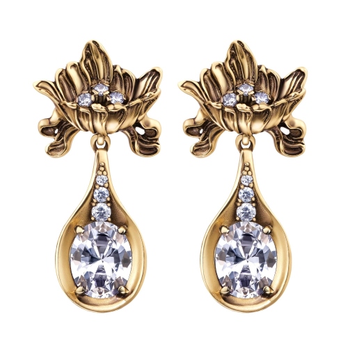 Фото Серьги LATTE D'ORO PICCOLO Fiore di Firenze OR4458 CRYSTAL