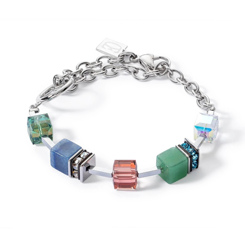 Фото Браслет Multicolor Gemstone Coeur de Lion 4520/30-1561