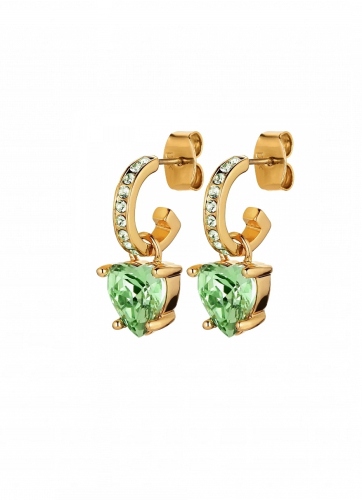 NINA SG GREEN серьги 420050