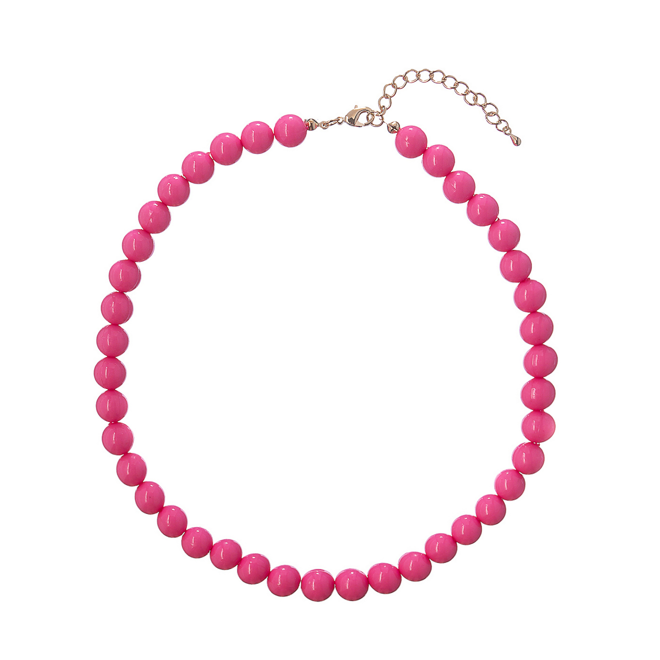Фото Колье Moon Paris Valentine с акриловыми бусинами MVL-22.12-002 розовый