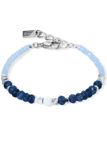 Браслет Amulet Modern Future silver blue Coeur de Lion 2036/30-0717