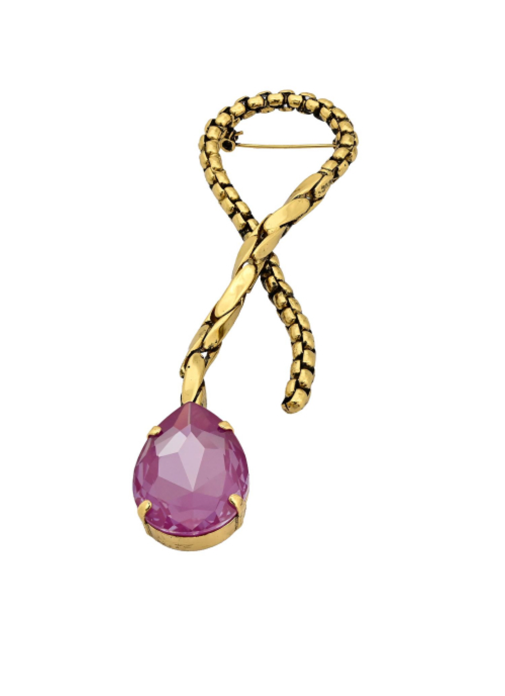 Брошь Claudio Canzian CC00211082 violet