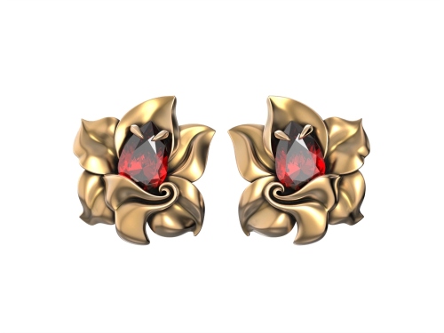 Фото Серьги Storia Moderna di Venezia da Fiore di Firenze OR9322 RUB POUSSET