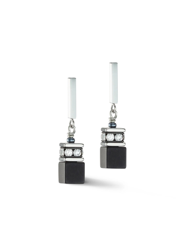 Фото Серьги Black-Crystal Coeur de Lion 4018/21-1318