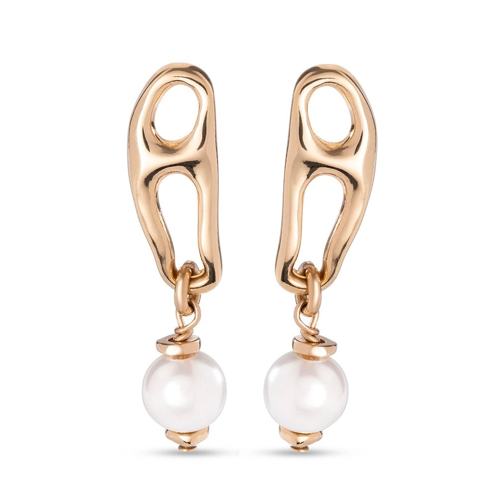 Серьги Pearl & Match с золотом UNOde50 PEN0918BPLORO0U