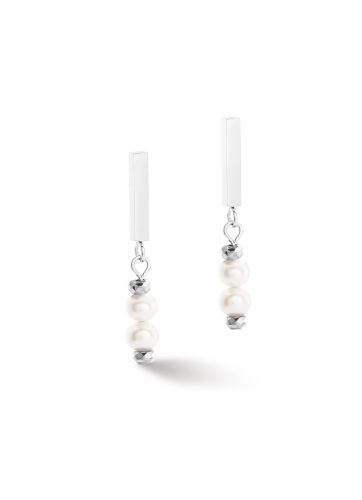 Фото Серьги White-Silver Coeur de Lion 1120/21-1417