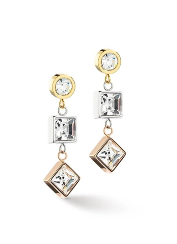 Фото Серьги Tricolour Coeur de Lion 4545/21-1633