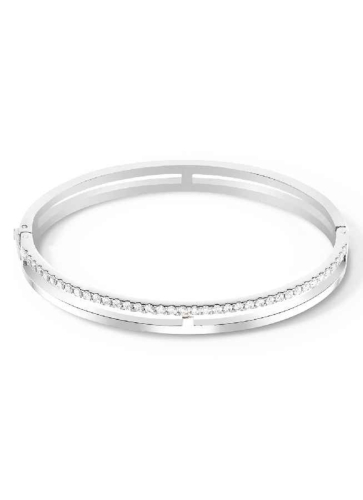 Фото Браслет Eternal Unity Bangle silver-crystal Coeur de Lion 0136/32-1817 19