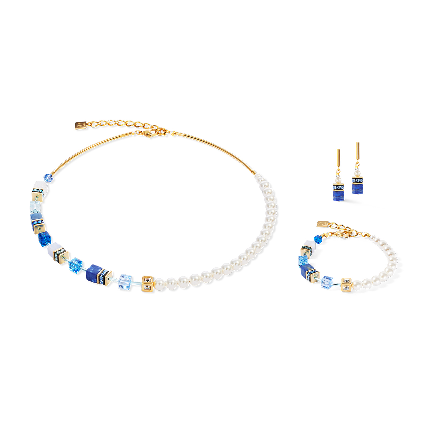 Фото Колье Blue-Gold Coeur de Lion 5086/10-0716
