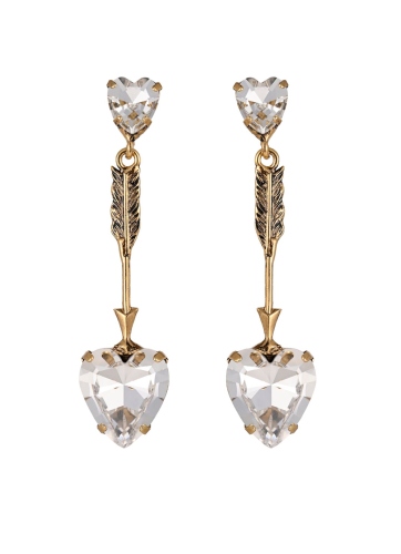 Фото Серьги "Сердце" Claudio Canzian CC00202913 crystal