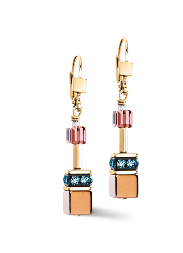 Фото Серьги Multicolour Art Nouveau Coeur de Lion 3015/20-1578