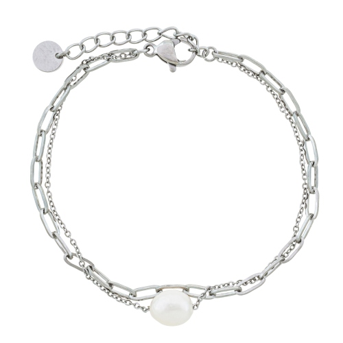 Браслет PERLE Fiore Luna *CB03168-1 BW/S