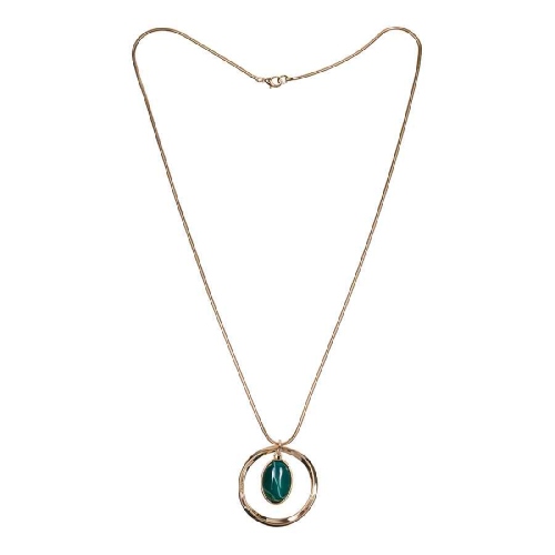 Колье GREEN QUARTZ Fiore Luna LN5144 G/G