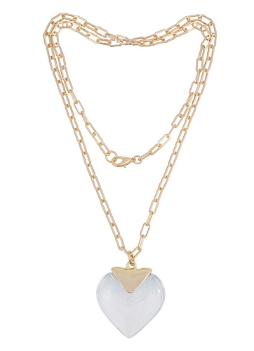 Фото Колье Crystal Heart Fiore Luna LN5118 BW/RG