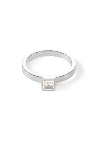 Фото Кольцо Crystal-Silver Coeur de Lion 0501/40-1817 54