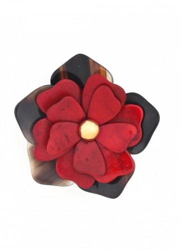 Фото Брошь Les Essentiels Flora Nature Bijoux 10-23904