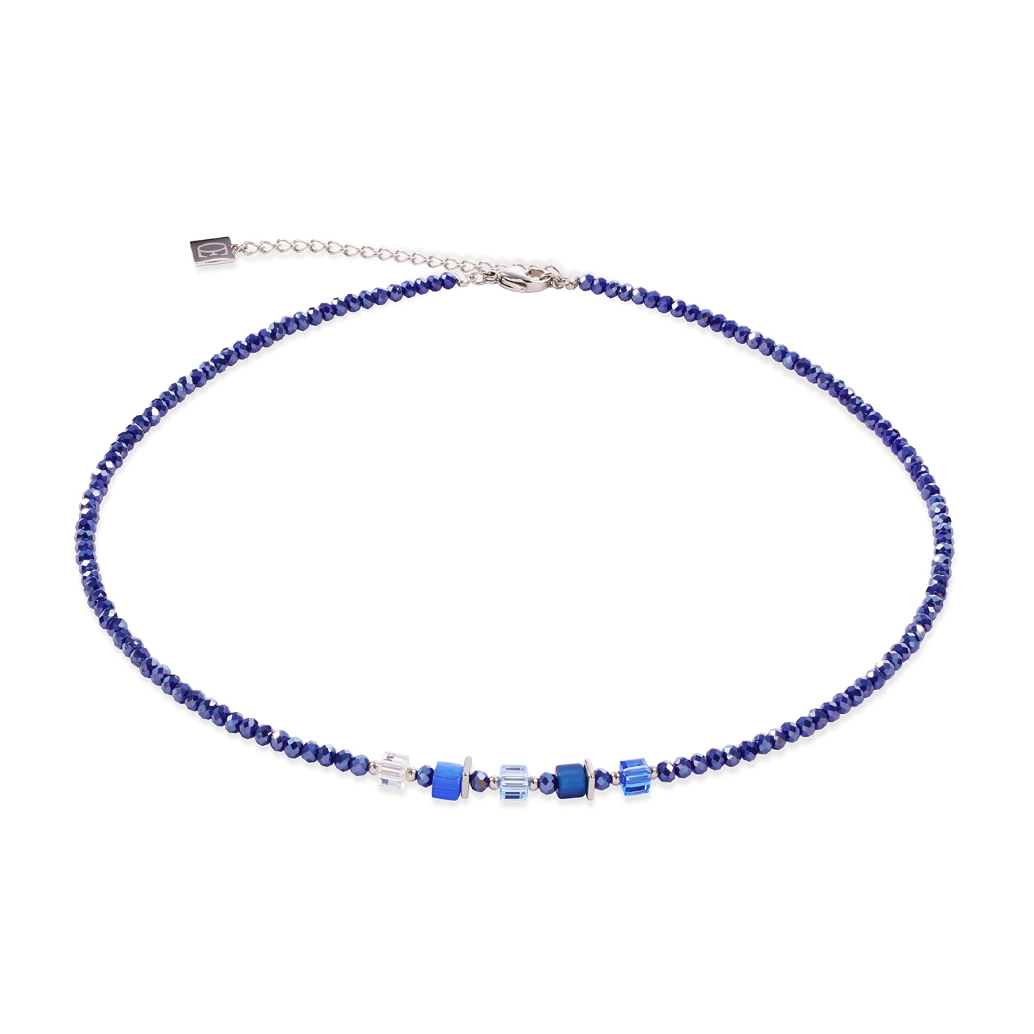 Фото Колье Joyful Colours Update silver-blue Coeur de Lion 4464/10-0700