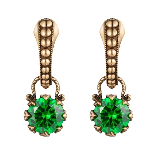 Фото Серьги SEGRETI DELL'OCEANO Fiore di Firenze OR0588-2033 SMERALDO
