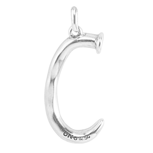 Фото Подвеска "C" большая UNOde50 CHA0003MTL0000U Фото Подвеска "C" большая UNOde50 CHA0003MTL0000U
