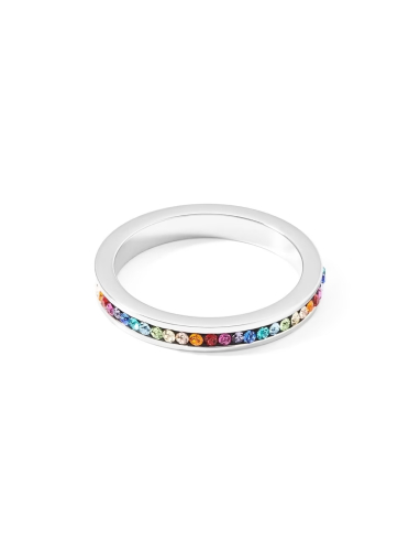 Фото Кольцо Multicolor Silver 16.5 мм Coeur de Lion 0129/40-1517 52