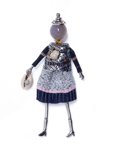 Фото Брошь Dolls MIAMELIE MiA-218-BH0545