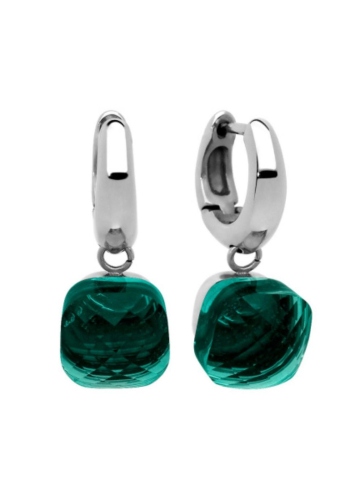 Фото Серьги Firenze emerald Qudo 300093 G/S
