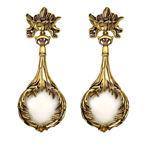 Фото Серьги LATTE D'ORO Fiore di Firenze OR4457 MADREPERLA