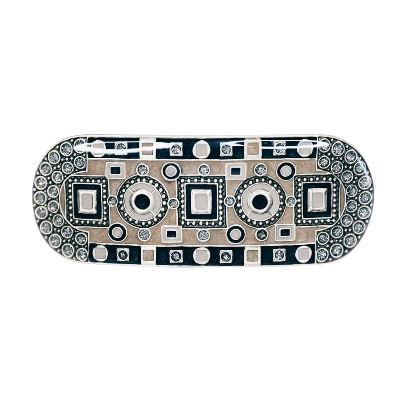 Фото Заколка для волос Clara Bijoux G73192 BW/S
