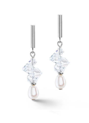 Серьги White-Silver Coeur de Lion 1124/21-1417