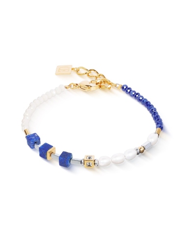 Фото Браслет Princess Fusion Pearls Lapis Lazuli Coeur de Lion 1126/30-0700