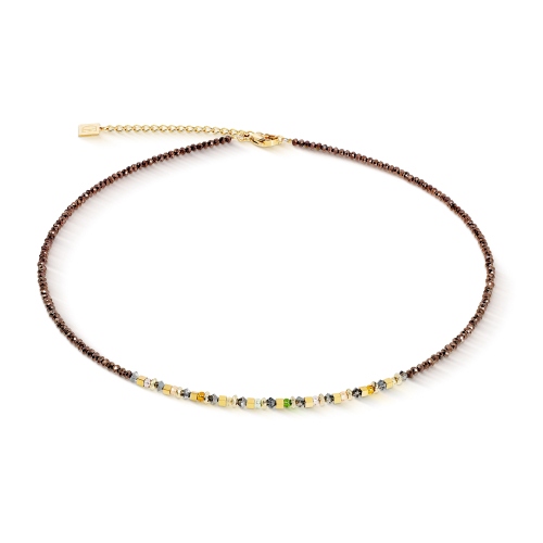 Фото Колье Brown-Olive Coeur de Lion 4359/10-1109
