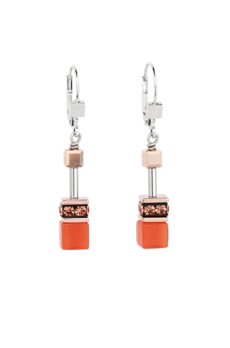 Фото Серьги Dark Orange Coeur de Lion 4016/20-0221