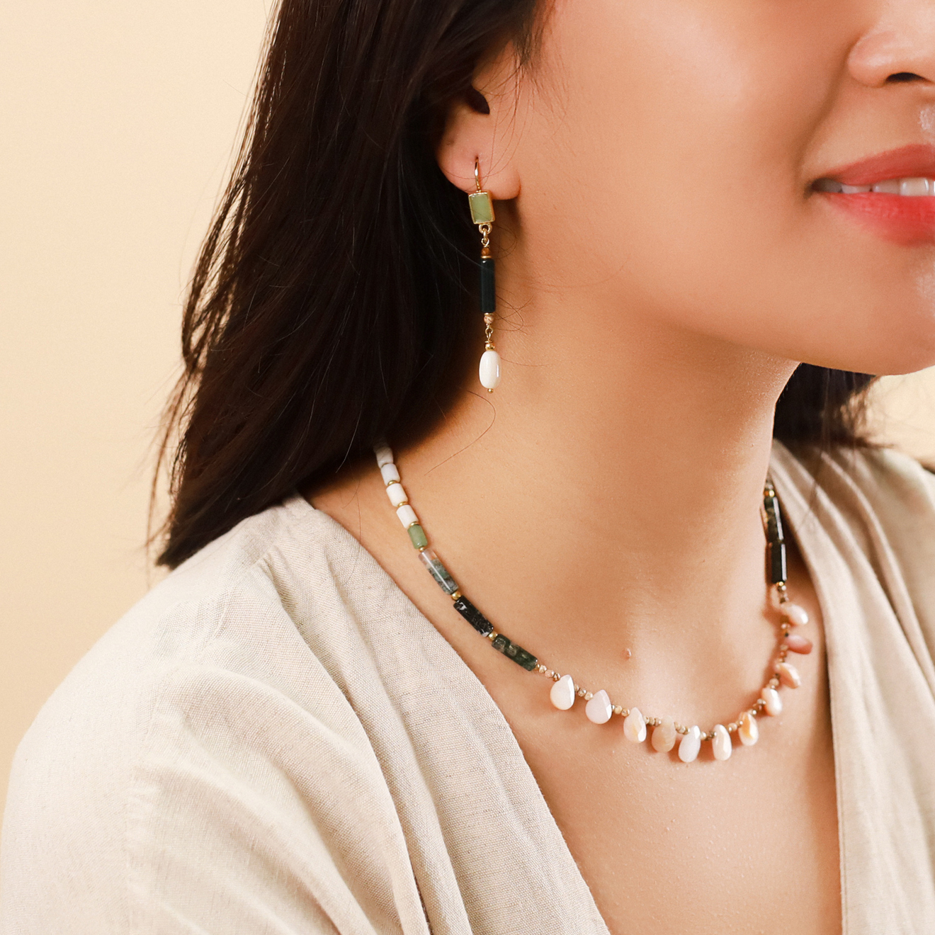 Фото Серьги Menthe a l`eau Nature Bijoux 12-78130
