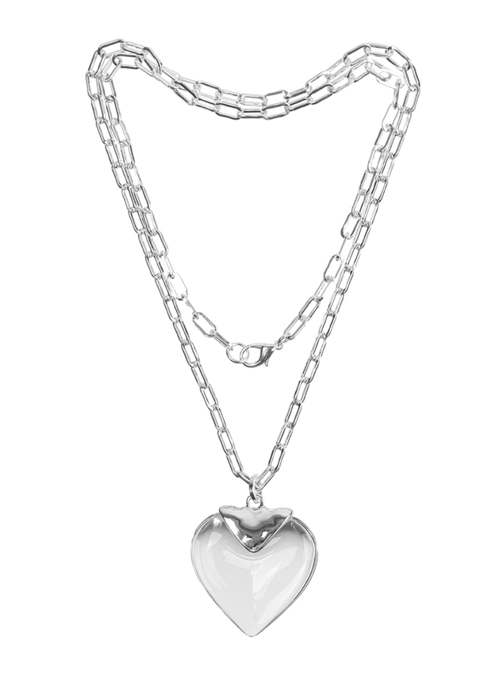 Фото Колье Crystal Heart Elegia Fiore Luna LN5118 BW/S