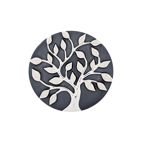 Брошь Дерево с листьями