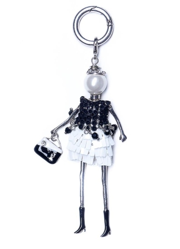 Фото Брелок Miamelie, кукла Анабела, MiA-2202-P0001 серебристый