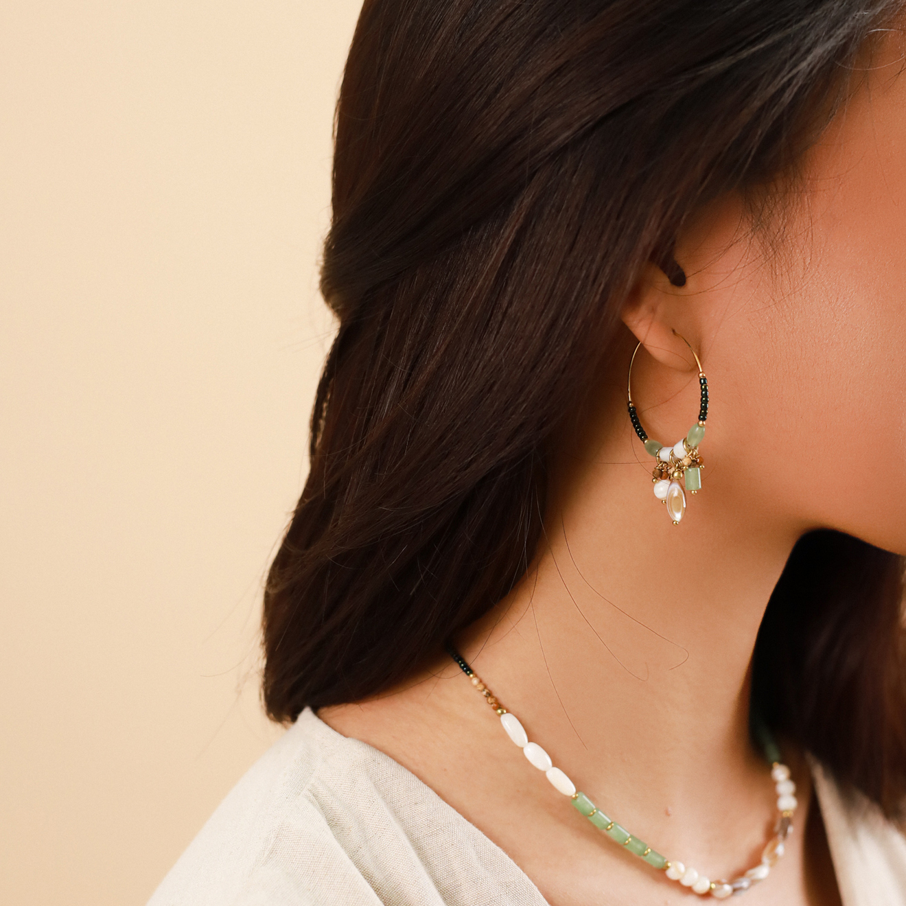 Фото Серьги Menthe a l`eau Nature Bijoux 12-78121