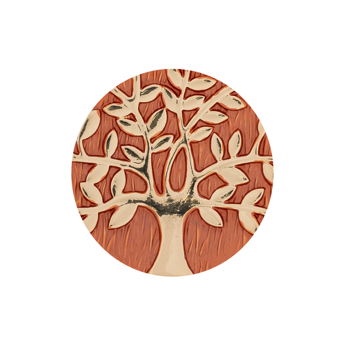 Брошь Дерево с листьями