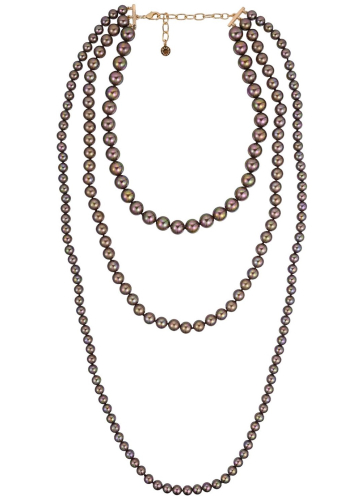 Фото Колье Madreperla MP02005082 brown/gold