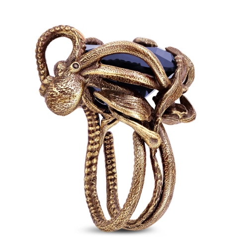 Фото Кольцо SIGNORE DEI MARI Fiore di Firenze AN2032 BLU