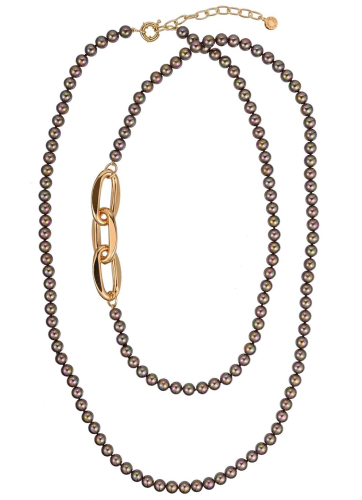 Фото Колье Madreperla MP02005096 brown/gold