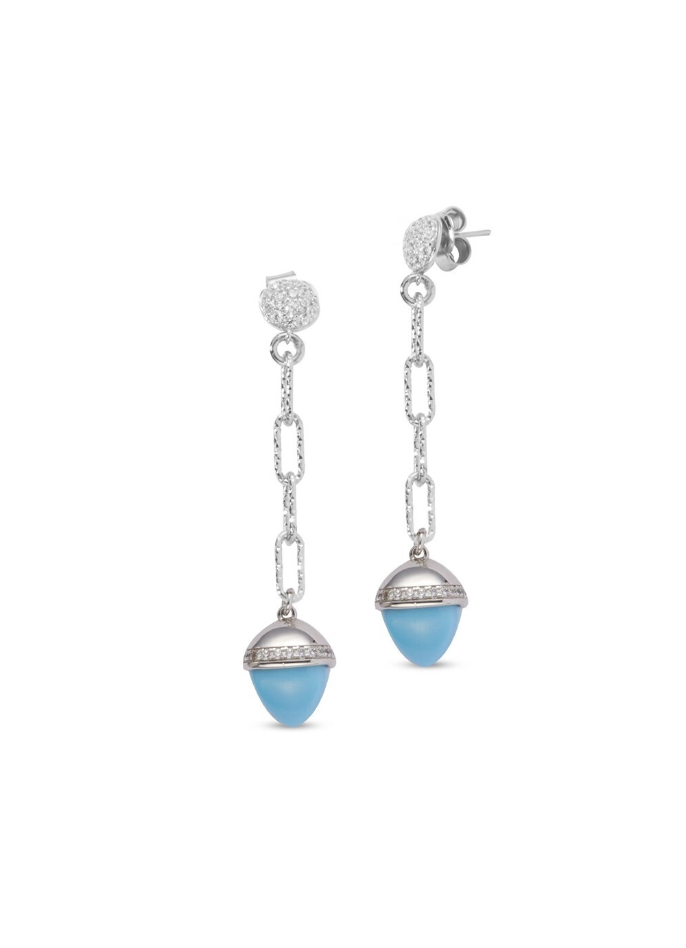 Серьги Caleida BOCCADAMO KOR004T  BL/S