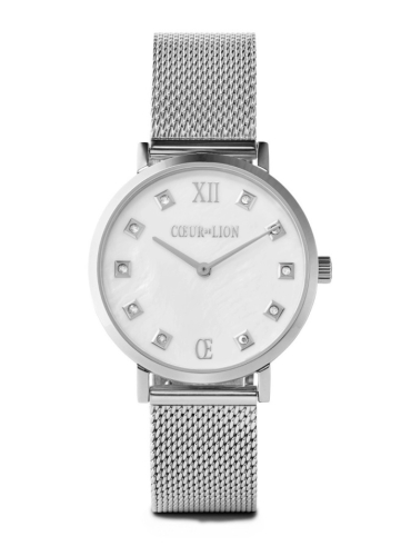 Часы Mother-Of-Pearl Silver Coeur de Lion 7610/70-1725