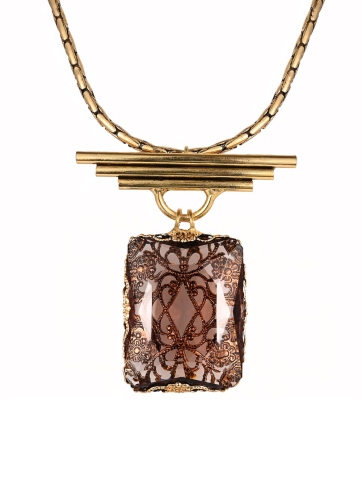 Фото Колье-брошь Claudio Canzian CC00211057 violet