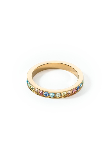 Кольцо Multicolour Pastel Gold Coeur de Lion 17,2 мм 0127/40-1590 54