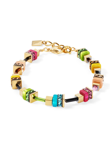 Фото Браслет Boho Sunset Cube rainbow Coeur de Lion 4413/30-1516