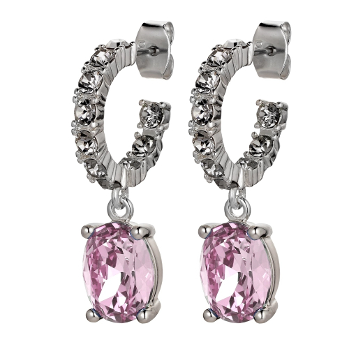 Серьги BARBARA SS VINTAGE ROSE/GREY Dyrberg Kern 450062