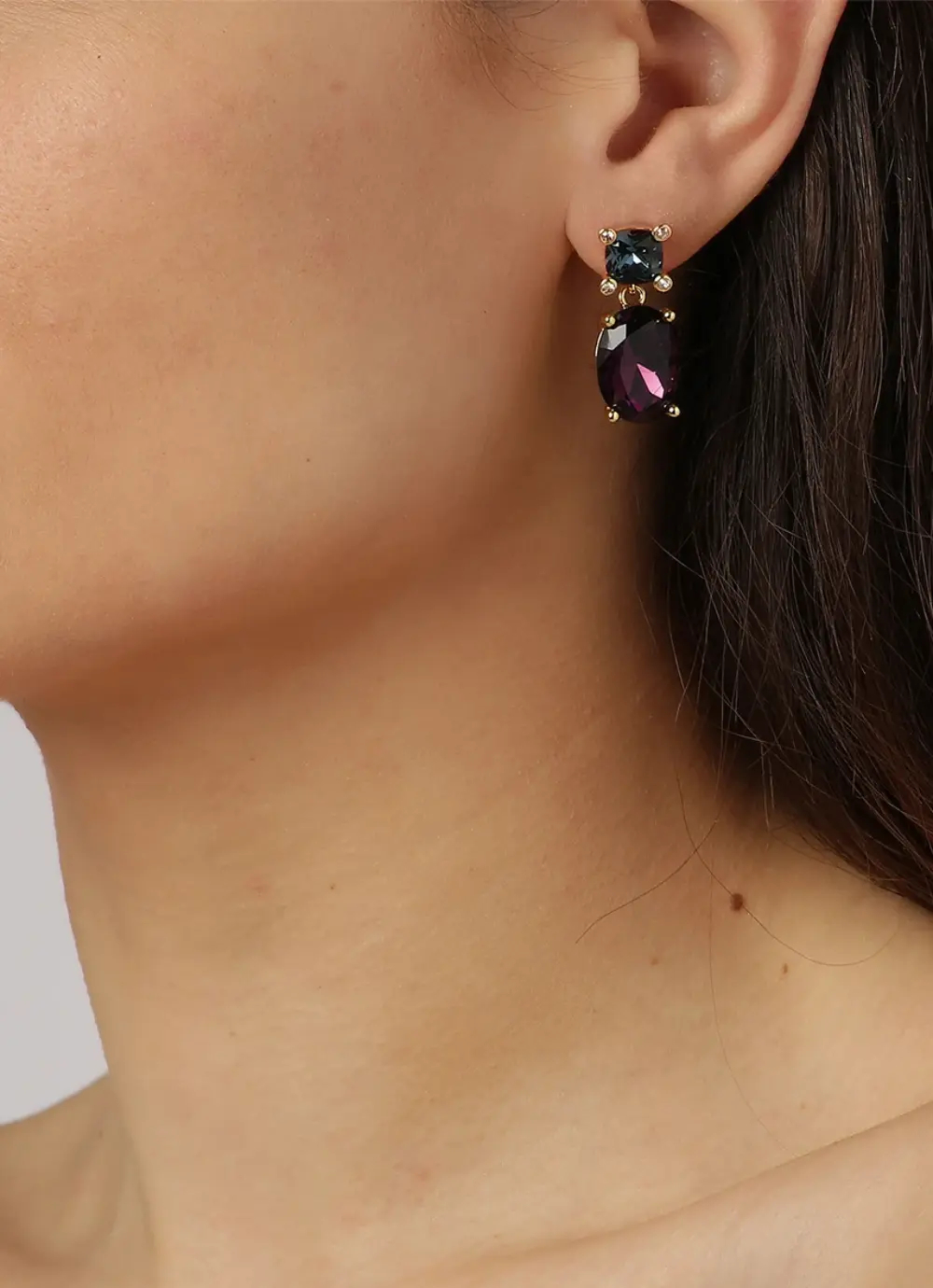Фото Серьги Dyrberg Kern ANTONIA SG PURPLE 390057 V/G