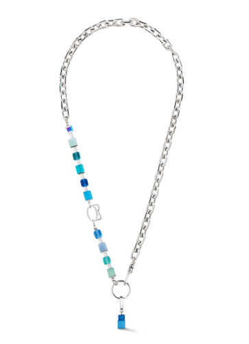 Фото Колье Blue-Turquoise Coeur de Lion 4712/10-0706